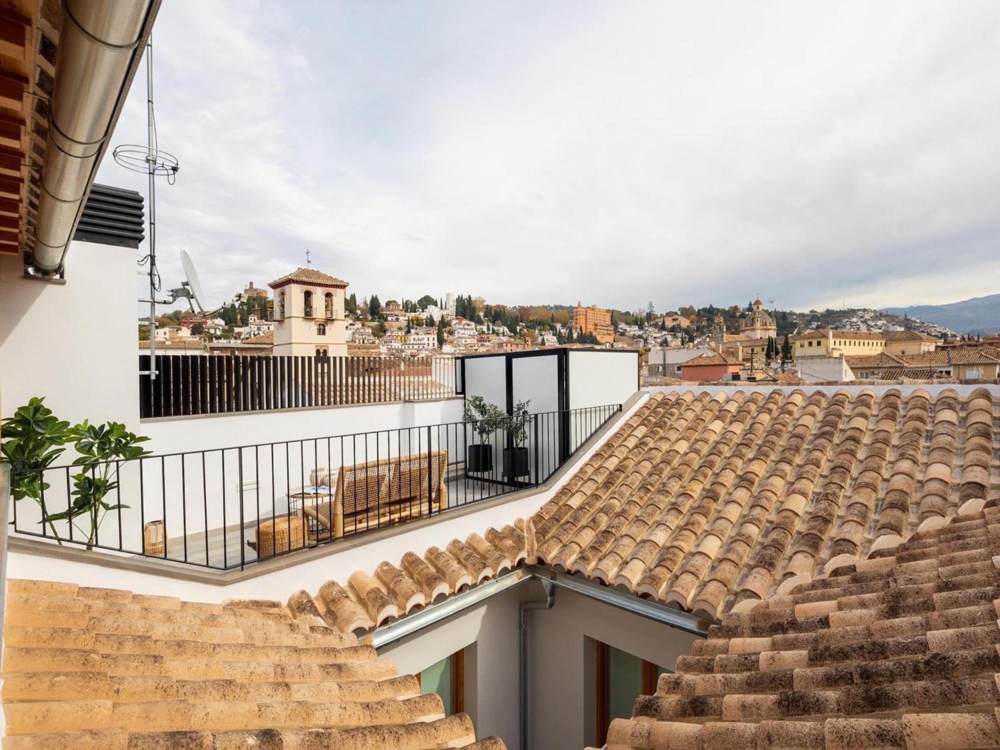 Ferienwohnung Patio Zahori Granada Centro Exterior foto